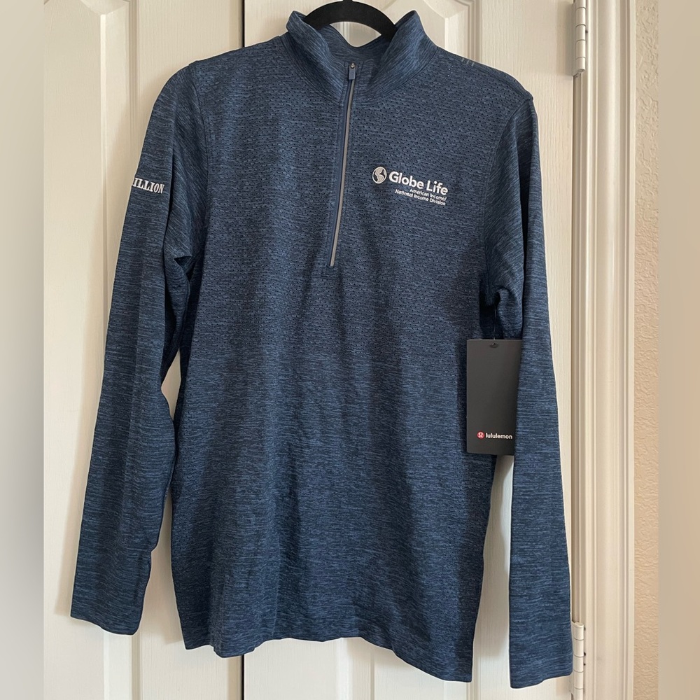 NWT Lululemon Men’s Small Metal Vent Tech Midweight 1/2 Zip